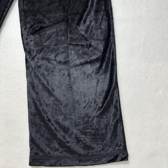 BCBG Max Azria Women's XL Velour Sweatpants Capri 22" Inseam Rhinestone Pants - Picture 12 of 16